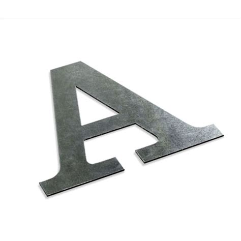 4 metal house letters|4 inch galvanized letters.